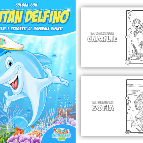 Stampa e colora con Capitan Delfino (scaricabile)