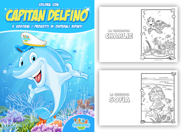 Book Color Capitan Delfino - immagine 2
